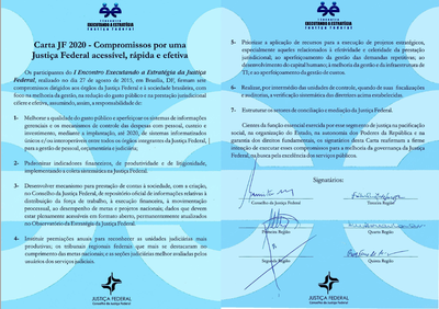 I Encontro Executando a Estratégia da Justiça Federal
