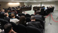 Sessão do Conselho da Justiça Federal, em Brasília (Foto: Edson Queiroz/CJF)